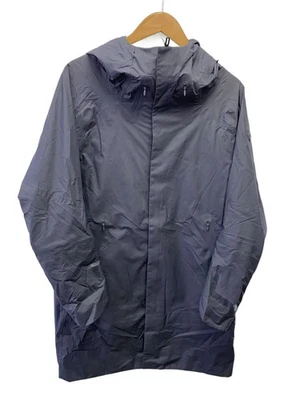 DESCENTE Streamline All Weather Coat Nylon Jacket, Size S, NVY, DIA3601U - Image 1 of 4