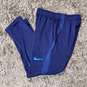 Nike Dri-FIT Track Pants Athletic Training Blue Activewear Kids Size L - Picture 1 of 9