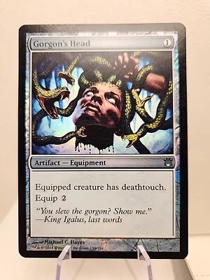 MTG Gorgon's Head - Foil Born of the Gods 158/165 Foil Uncommon - Image 1 of 2