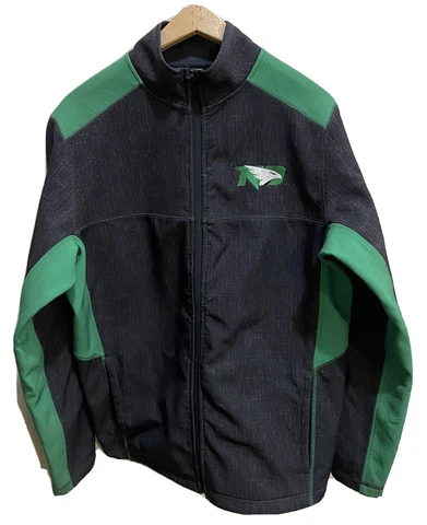UND North Dakota Fighting Hawks Jacket Size Men’s Small Soft Shell by Colosseum Cover