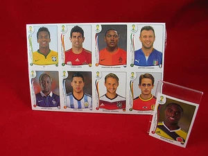 Panini WM 2014 alle 72 Update Extra Sticker OVP + "echter" Eder Balanta WC 14 71 - Picture 1 of 3