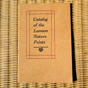 Antique Catalog Of The Lamson Nature Prints Portland Maine - Picture 1 of 6
