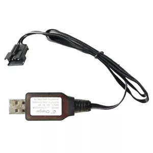 7.4V 3.7V x2 Charger SM-4P Li-ion Battery Electric RC  Car  USB Cable - Picture 1 of 9