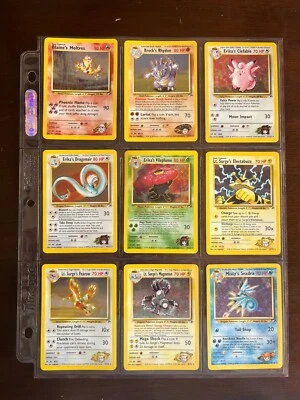 2000 Pokemon TCG: Full Complete Gym Heroes Set (132/132) - NM / MP Condition - Image 1 of 4