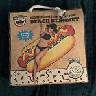 Serviette de couverture de plage Big Mouth Inc taille géante hot-dog avec oreiller bonus 60x48 Neuf dans son emballage