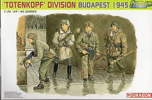Dragon 1/35 6307 WWII German "TOTENKOPF" Division (Budapest 1945) (4 Figures)