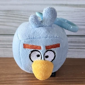 Llavero Angry Birds Peluche Azul Ice Bird Cremallera Tirador 2009 Commonwealth Rovio M4 - Imagen 1 de 12