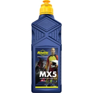 Aceite de motor de dos tiempos PUTOLINE MX5 2 tiempos Off Road botella de 1 litro - Imagen 1 de 1