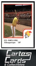 Ed Amelung 1986 ProCards Albuquerque Dukes #1  Albuquerque Dukes