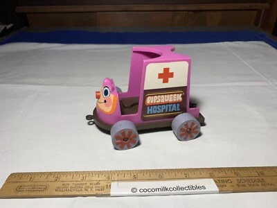 Juguete de plástico vintage 1970 Eldon Pipsqueek hospital ambulancia furgoneta repuestos reparación? Foto 1 de 4