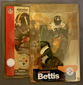 McFarlane Jerome Bettis NFL Series 5 Pittsburgh Steelers White Jersey NIB - Picture 1 of 3
