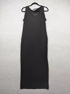 Maxi Vestido Norma Kamali Para Mujer Grande Largo Tanque Elastizado Lazo Espalda Elegante Atemporal - Imagen 1 de 12