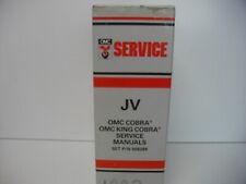 1992 JV OMC Cobra King Cobra factory service manual set 508288