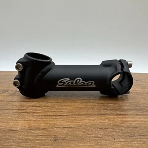 Vintage Salsa Riser Stem 1 1/8" Threadless 31.8 110mm Reach Black - Picture 1 of 5