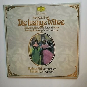 BOX 2LP(SEALED)FRANZ LEHAR LA VEUVE JOYEUSE DIE LUSTIGE WITWE(KARAJAN HARWOOD) - Imagen 1 de 2
