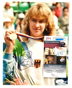 STEFFI GRAF SIGNED 8X10 PHOTO TENNIS FRENCH US OPEN WIMBLEDON 1988 OLYMPICS JSA - Picture 1 of 1