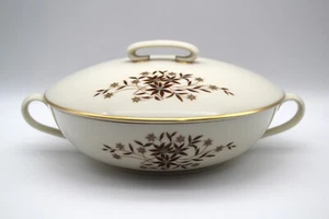 Vintage Lenox Starlight China Covered Vegetable Serving Bowl X-302 USA - Picture 1 of 21