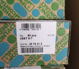 50Pcs/Box PHOENIX CONTACT terminal block 3005073 New Free Ship - Picture 1 of 1