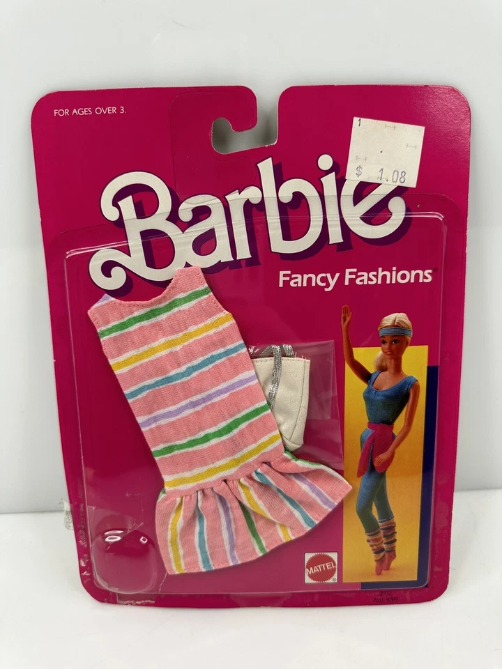 Barbie Doll Fashion "fancy Fashions" 1986 by Mattel