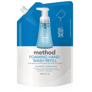 Method Foaming Hand Soap Refill, Sea Minerals, 28 Ounce Pack 6 - Picture 1 of 5