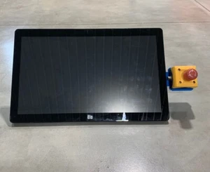 ELO ET2202L 22" Monitor w/ Ergotron Mount & Balluff BAM02HA E-Stop READ - Picture 1 of 4