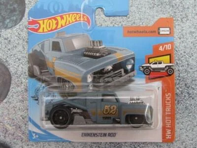 Hot Wheels 2020 #165/250 ERIKENSTEIN ROD matt grey @J New casting 2020 - Image 1 of 2