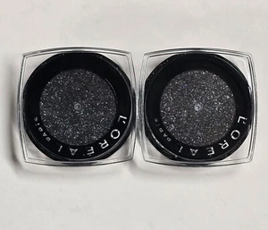 PACK OF 2 - L'Oreal Infallible Eye Shadow 014 Eternal Black - Picture 1 of 6
