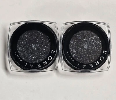 PACK OF 2 - L'Oreal Infallible Eye Shadow 014 Eternal Black - Image 1 of 4