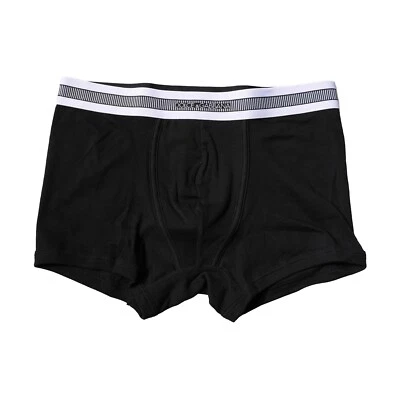 Roupa íntima DOLCE & GABBANA preta algodão stretch boxer regular IT3/EUA XS 50usd - Imagem 1 de 4