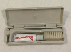Spazzolino dentifricio canguro vintage anni 80 Quantas Airlines 1980 Amenity viaggio - Foto 1 di 4