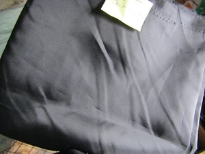 Apparel Lining Costume Fabric Black Woven 56" X 2 yards Shiny - Picture 1 of 3