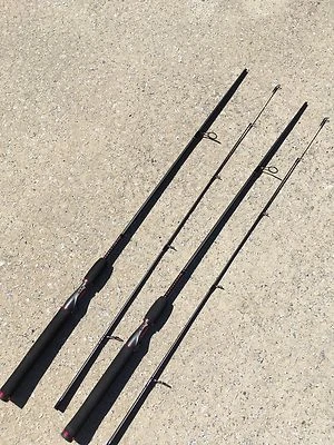 2 Shakespeare GX2 Ugly Stik 6'6" Medium Action Spinning Rods U