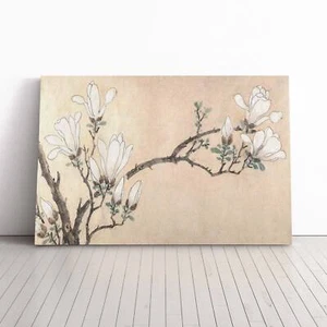 Immagine incorniciata stampa incorniciata fiori Vo.1 asiatica Wen Zhengming tela arte da parete - Foto 1 di 7