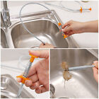 Pipe Cleaning Tool with Gripper Unchoke Bathroom Bathtub Drain Hair Clamper
