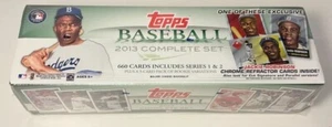 2013 Topps Baseball Complete Set - Factory SEALED + Jackie Robinson REFRACTOR - Picture 1 of 3