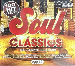 VARIOUS "SOUL CLASSICS - THE ULTIMATE COLLECTION" BRAND NEW 2017 UK5CD ALBUM - Picture 1 of 2