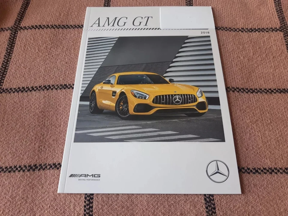 2018 Mercedes AMG GT Brochure Prospekt Catalog English USA 40 pages GT R       B Foto 1 de 1