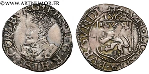 Comté de Bourgogne - Philippe II d'Espagne, Carolus 1564 - Picture 1 of 1