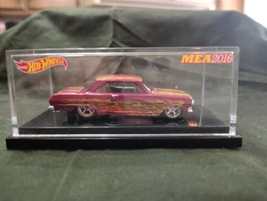 2016 Hot Wheels PINK 63 CHEVY II Employee MEA Mattel Dinner Exclusive - Picture 1 of 5