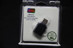 Syba SD CM UAUD USB Stéréo Audio Adaptateur C Media CM119 USB 2.0 NEUF Livraison Gratuite - Photo 1/2