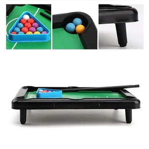 Indoor Sport Toys Mini Billiards Snooker Toy Set Home Party Games - Picture 1 of 5