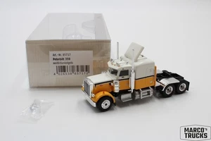 Brekina Peterbilt 359 Tractor white/yellow No. 85717 1:87 /BRN2184 - Picture 1 of 1