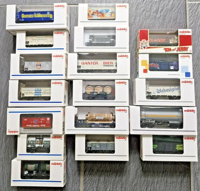 Märklin Annual Car Advertising Car, Beer Car, Refrigerated Car, Freight Car Track H0, Original Packaging - Image 1 of 2