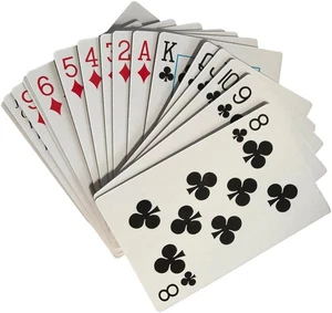 Classic Playing Cards, Super Big Giant Game Theme Full Deck Huge Poker 54Cards - Picture 1 of 3