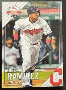 Topps 2019 Jose Ramirez CLE-2 National Baseball Card Day - Picture 1 of 2