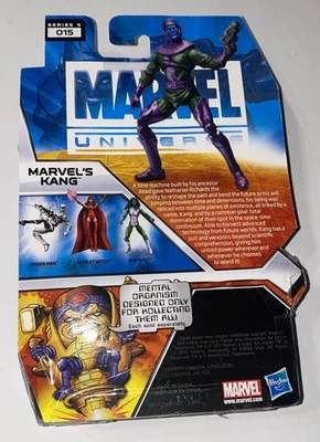 Figura de acción Hasbro Marvel’s Kang Marvel Universe 3,75” Serie 4 #15 2011 Foto 1 de 4