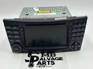 03-09 Mercedes W211 E320 E500 E55 Command Navigation Radio/ CD 2118276342 OEM - Picture 1 of 8