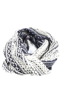 PROMOD Scaldacollo Donna Sciarpa nero-bianco stile casual - Immagine 1 di 4