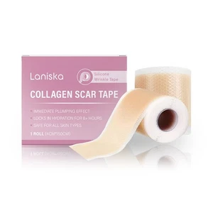 1~3x Collagen Scar Tape Scar Sheets Tape Roll For Sensitive Skin Face Wrinkles - Picture 1 of 21