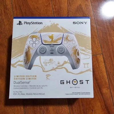 Sony PS DualSense Wireless Controller – Ghost of Yotei Gold Limited Edition - Image 1 of 2